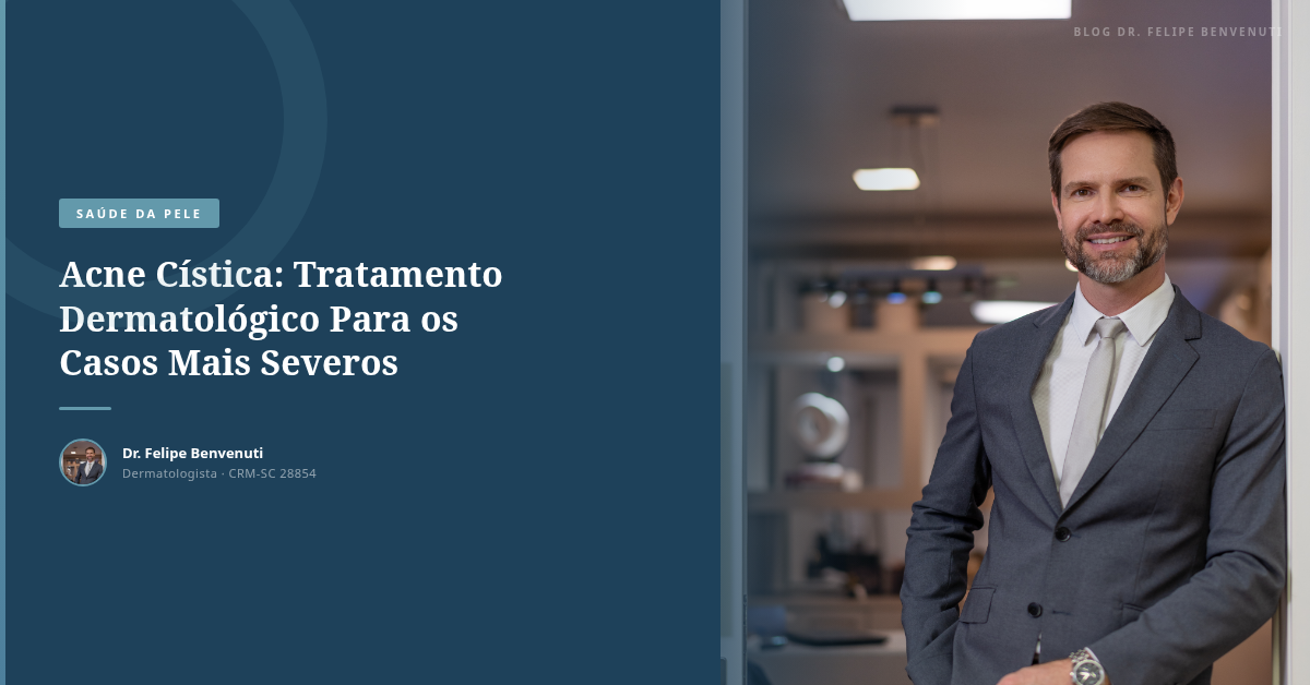 Acne Cística: Tratamento Dermatológico Para os Casos Mais Severos