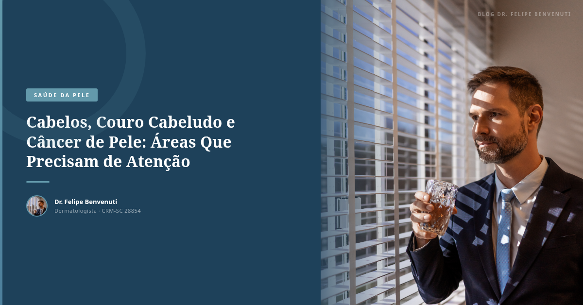 Cabelos, Couro Cabeludo e Câncer de Pele: Áreas Que Precisam de Atenção