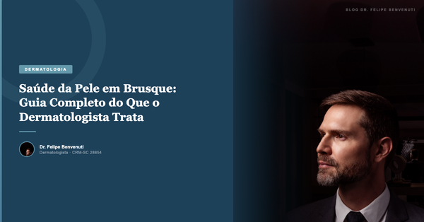 Saúde da Pele em Brusque: Guia Completo do Que o Dermatologista Trata