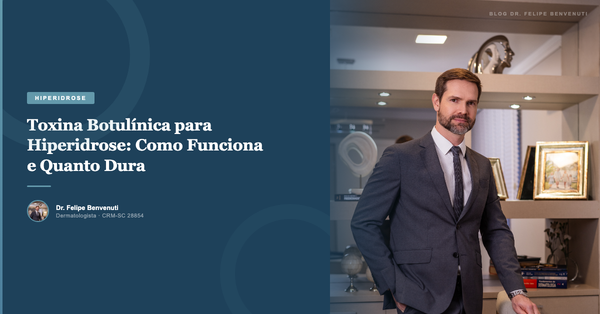 Toxina Botulínica para Hiperidrose: Como Funciona e Quanto Dura